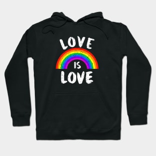 Rainbow Love is Love Hoodie